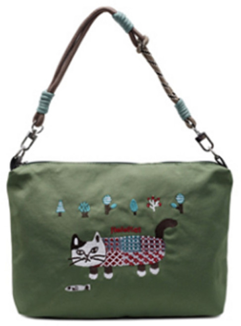 크로스백 자수가방 1499