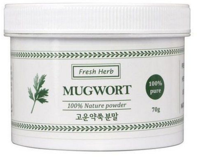 국산 고운쑥가루 70g 곡물 마스크팩 2세트