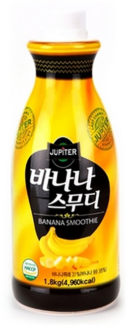 쥬피터 바나나 스무디, 1.8kg, 6개