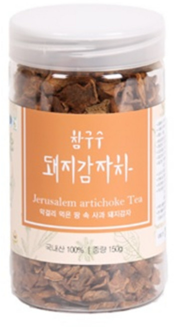 초록영농 돼지감자차 250g 국산 뚱딴지 참구수 농장직영, 150ml, 1개, 1개입