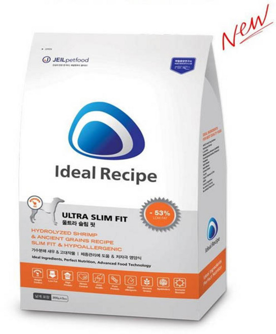 아이디얼레시피 울트라 슬림 핏 강아지 체중관리, 1개, 3kg, 새우