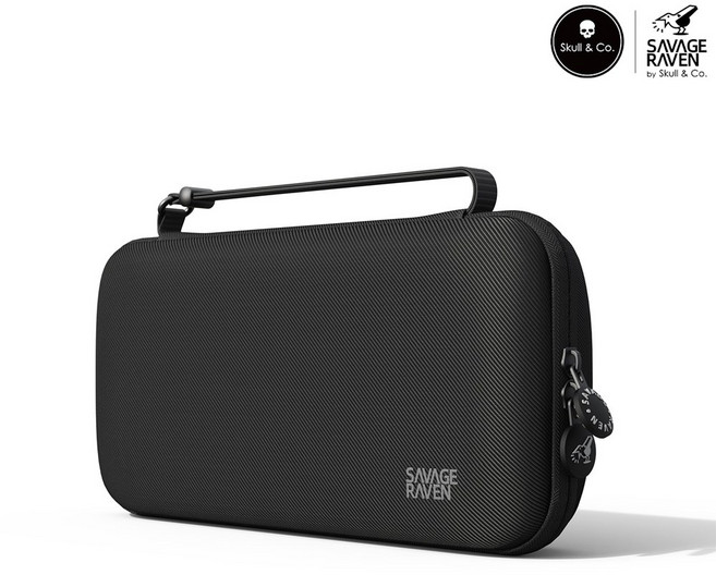 닌텐도 스위치2 케이스 스컬앤코 EDC 파우치, 블랙, 1개, 스컬앤코 스위치2 EDC 파우치