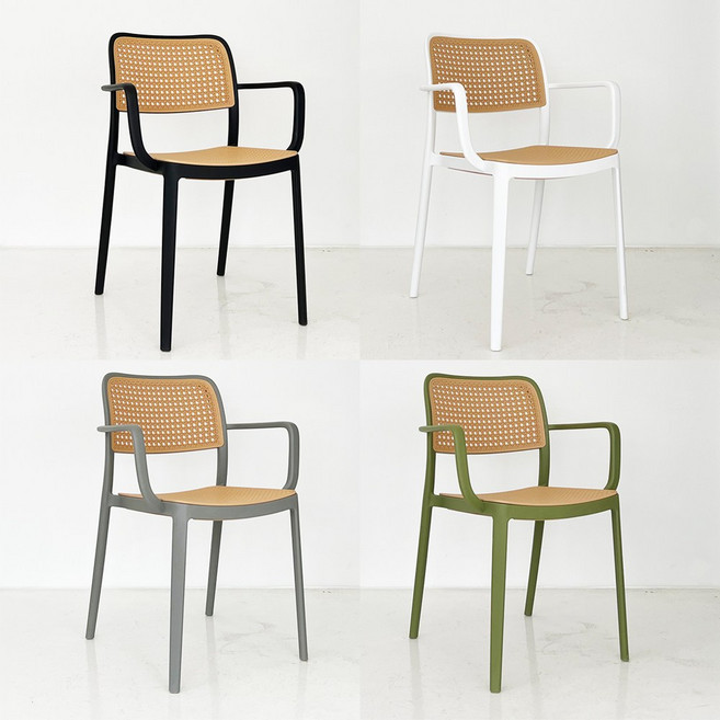 더조아 모카암체어 라탄 디자인 올사출 테라스 야외용 카페 인테리어 의자, 모카암체어 그린