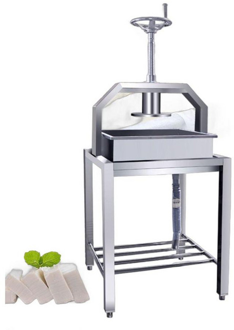 업소용 두부 압착기 프레스기 누름기 물 기계 스텐 콩물 야채 제조기 누름판 탈수기 수동, 두부 기계  플레이튼 및 트레이 없음