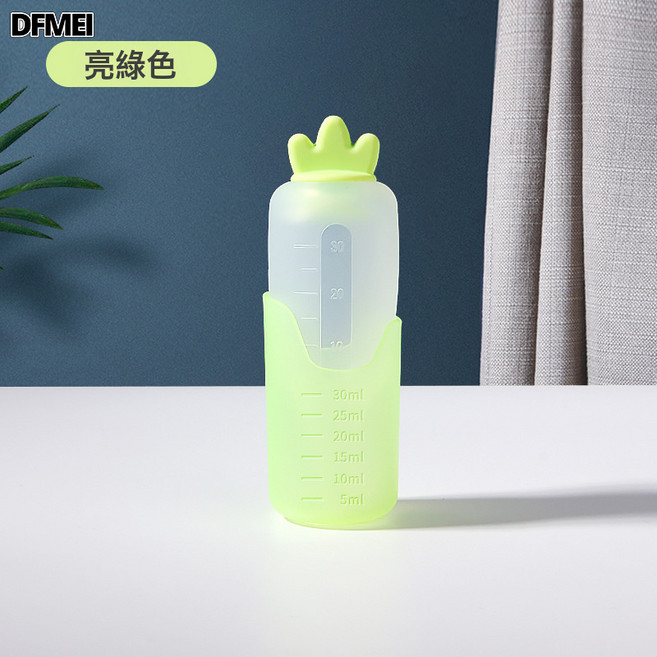 DFMEI 嬰兒餵藥器 輔助器 滴管 兒童吃藥防嗆, 1個, 如圖, 青色彩盒裝
