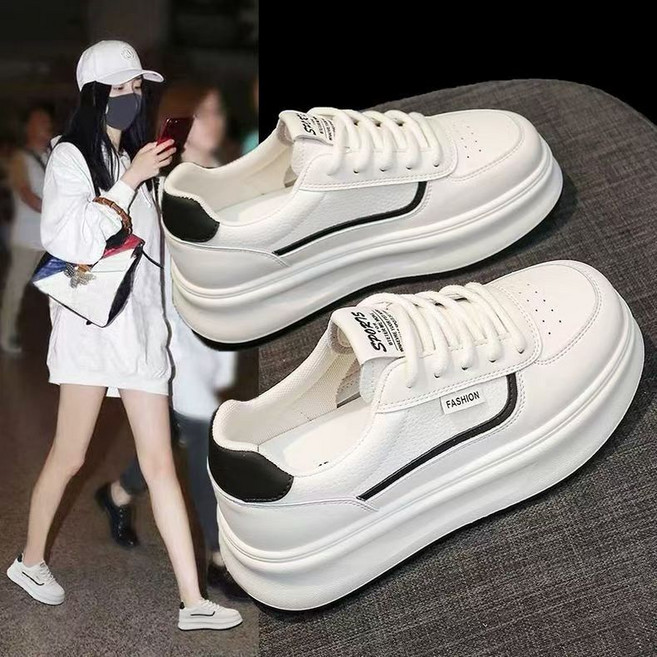 스타일닥터 여성 스니커즈 키높이 운동화 런닝화 보드 슈즈