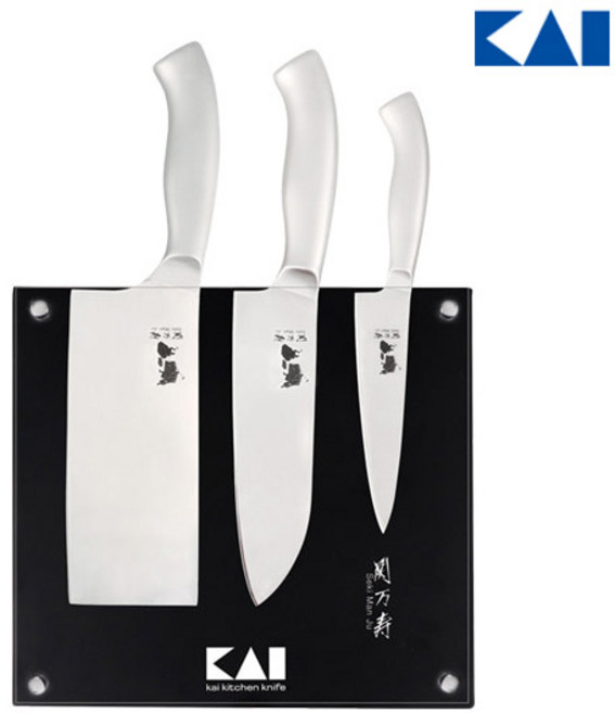 일본 카이 세키만주 BE400-4B 4종 칼세트 (칼3+칼블럭1), 칼3종+칼블럭, 1개