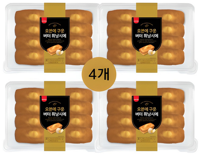 플랜비 삼립 오븐에 구운 버터 휘낭시에 360g, 20개