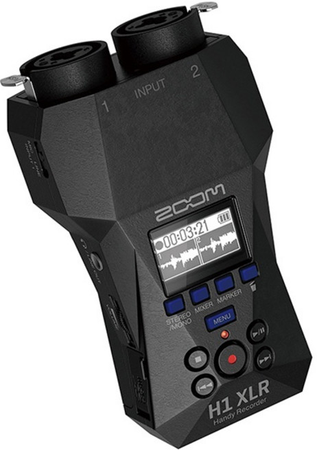 (ZOOM) H1 XLR (128GB포함) 프리앰프 32bit 플로트 오디오 녹음 (), H1XLR
