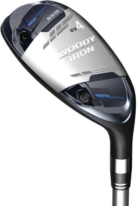 데이비드 신형 6세대 우디아이언 고반발 하이브리드 유틸리티 우드 + 자석티 2번 3번 4번 5번, SR, 23도