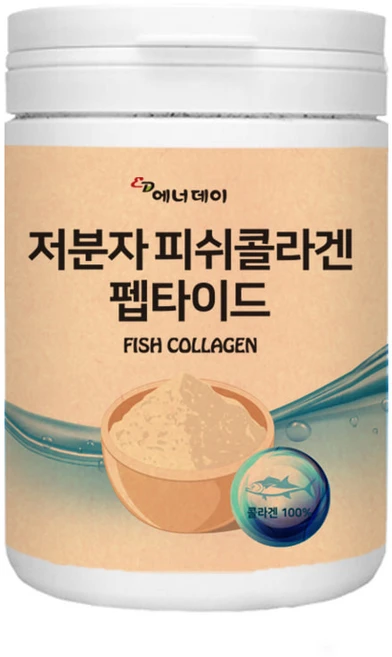 저분자 피쉬콜라겐 가루 펩타이드 수용성 어류콜라겐 분말 생선 어린 껍질 달톤 대용량 230g, 1개 - 쿠팡