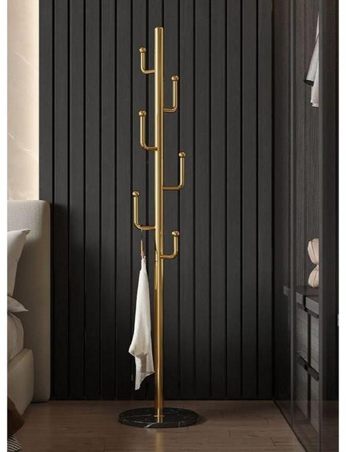 스탠드행거 작은행거 침실 옷 보관 선반 튼튼한 스탠딩옷걸이 자취방 드레스룸 조립식 이동식, A