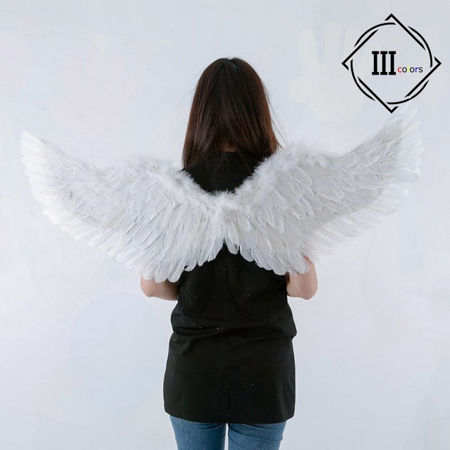 할로윈 천사 날개 깃털 졸업 사진 축제 의상 아동 학예회
