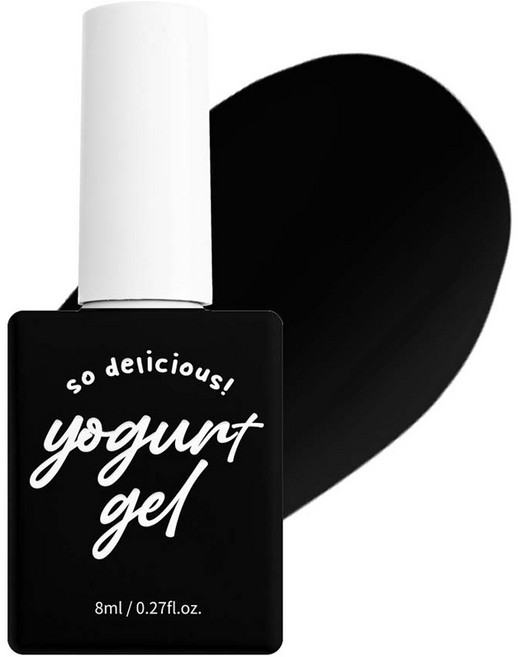 요거트 그로서리 컬러젤 단품 #80 리얼블랙, 8ml, 1개