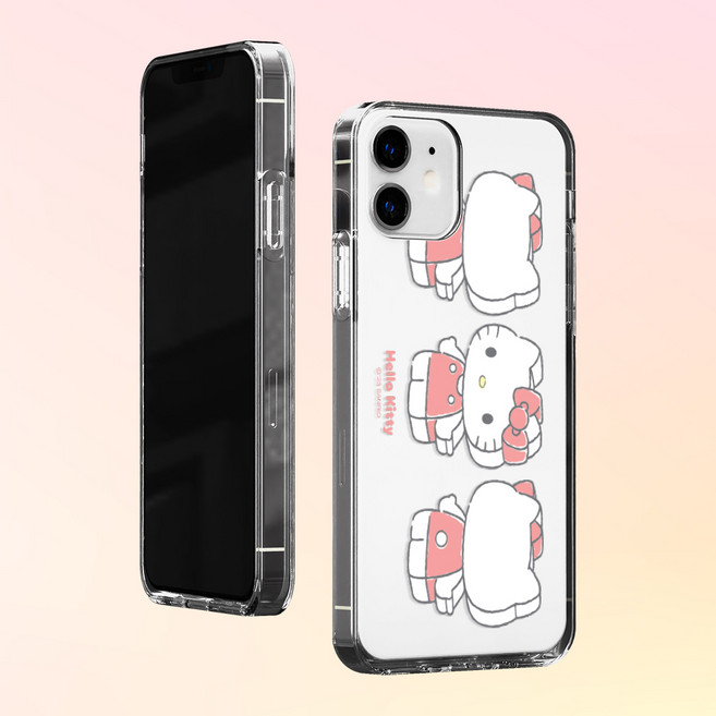 산리오 쓰리블럭 젤리 투명케이스 헬로키티 마이멜로디 폼폼푸린 쿠로미 포차코 갤럭시버디3 A156 A155