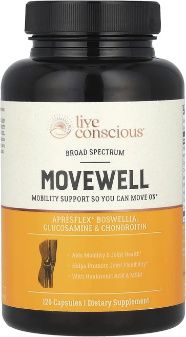 몸관리하세요 겨울입니다 Live Conscious MoveWell 캡슐 120정 특별관리진행, 1개 - 쿠팡