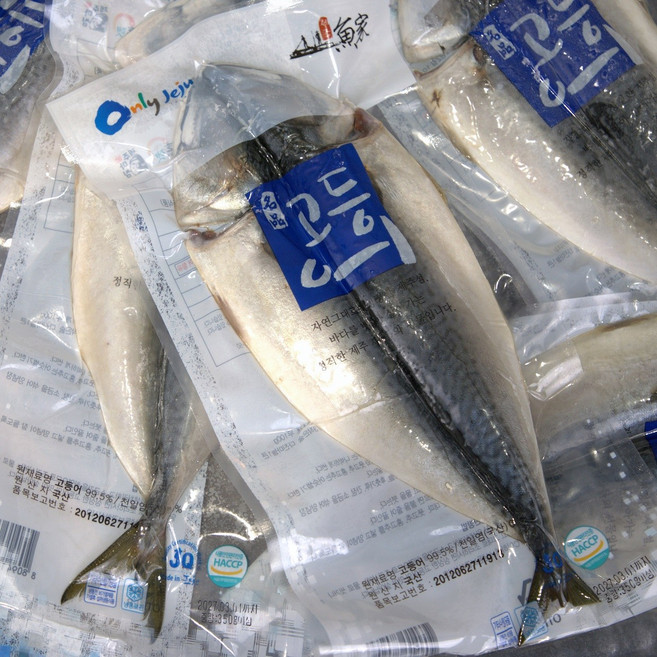 [산지직송] 제주 대왕 자반 간 고등어 1마리당 350g이상, 3개, 대왕 자반고등어(마리당 350g)