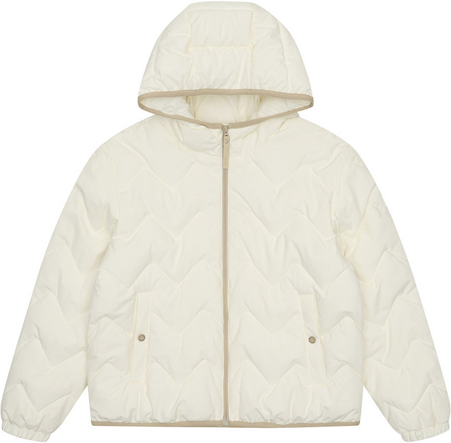 부평점 소이 여아 물결 경량 점퍼