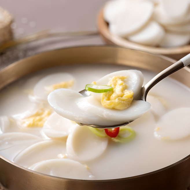 우리쌀로 만든 쌀떡국떡, 1kg, 2팩