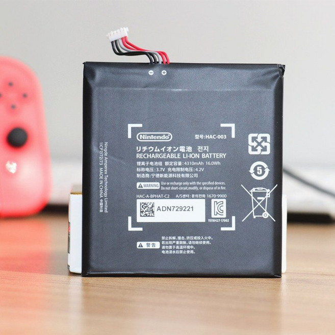 (정품 신품)닌텐도 스위치 본체 조이콘 내장 배터리 교체, 1개, 정품 신품 닌텐도 스위치 본체 배터리