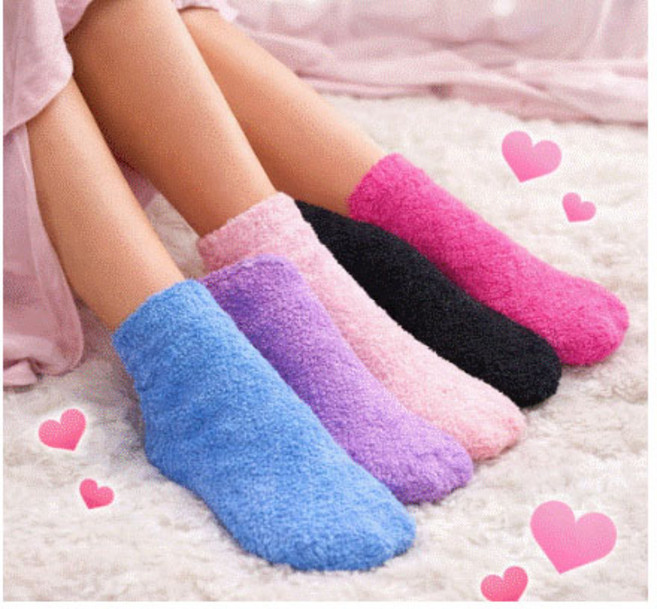 여성용 수면양말 5켤레