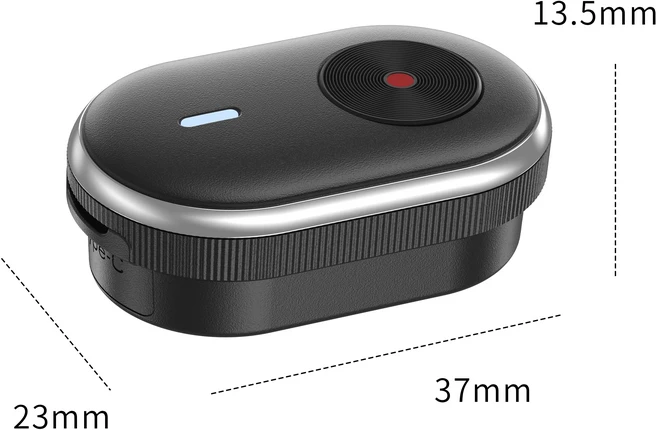 인스타360 GO 울트라/X5/X4/X3/에이스 프로 2 미니 히어로 13 맥스 DJI 오즈모 액션 6 5 4 나노용 링 리모, 01 Black, 01 Black