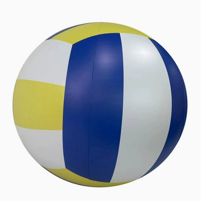 充氣大足球排球 戶外沙灘球 幼兒園遊戲 團建道具, 60CM排球, 1個