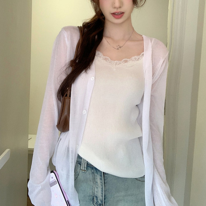 이서어패럴 헤비레이스끈나시80006