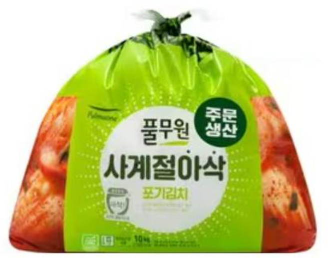 풀무원식품 사계절아삭 총각김치, 10개, 2kg