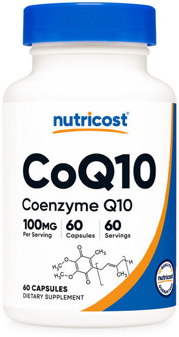 뉴트리코스트 코큐텐 CoQ10 100mg 60캡슐1병, 1개, 60정