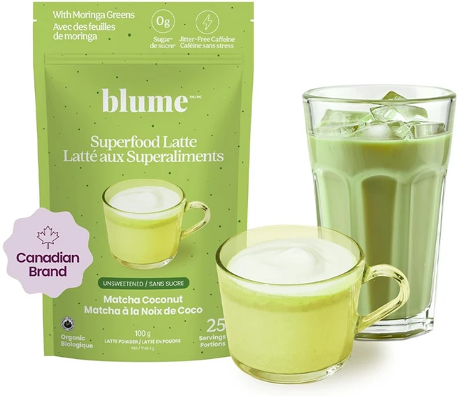 블룸 슈퍼푸드 라떼 말차 코코넛 파우더 100g, 1개 - 쿠팡