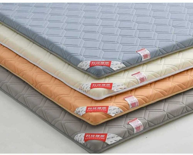 푹신한 얇은 매트리스 수면 싱글 매트 패드 토퍼 기숙사 그레이 150x200/두께2CM