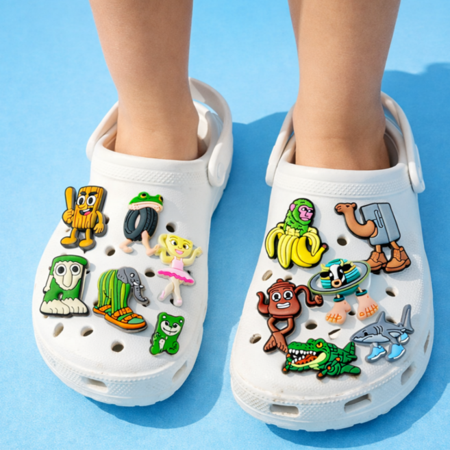 만덕 이탈리안 브레인롯 신발 꾸미기 악세사리 파츠 13종 세트