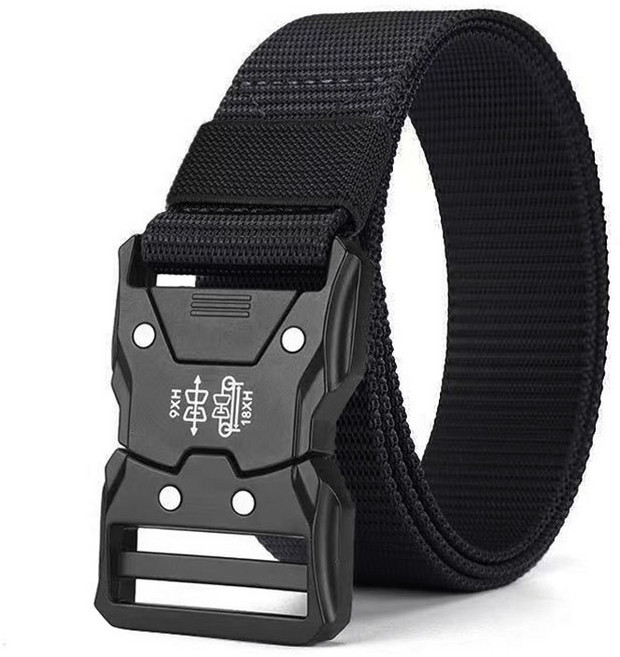 남자 전술 야외훈련 군용 등산 코브라 훈련 바지 벨트 알루미늄 합금 끈 1초 만에 풀 수 있습니다