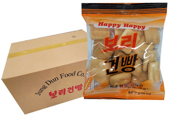 보리 건빵 25gX150개입(한박스), 25g, 150개