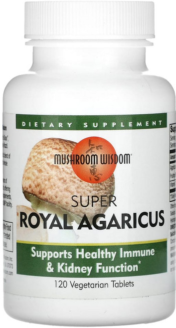 신령버섯 아가리쿠스 버섯 추출물 120정 아가리커스 버섯균사체 자실체 ahcc, 1개