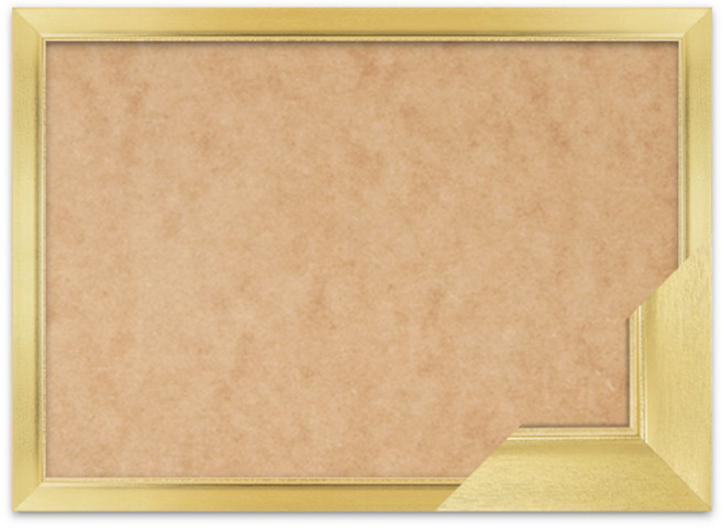 퍼즐액자 38x52cm, 51. 슬림 엣지 골드, 1개