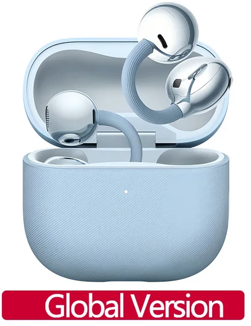 HUAWEI FreeClip 2 블루투스 무선 헤드폰 오픈형 최대 38시간 배터리 사용 안드로이드 및 iOS 선명한 통화, 02 Global Blue