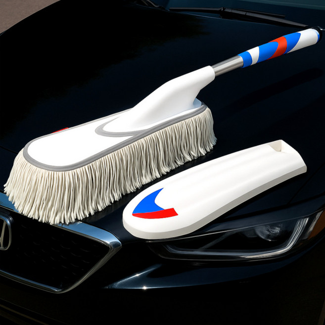 캐롤링 자동차 먼지털이개 외부용, 1개
