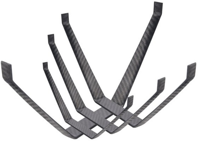 26CC 탄소 섬유 랜딩 기어 추가 # RC 수정 날개 모델 비행기용, 05 26CC