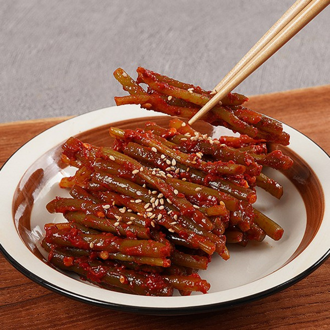 마늘쫑무침, 2개, 200g