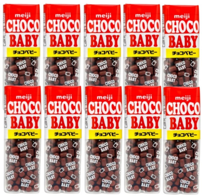 메이지 초코 베이비, 32g, 10개