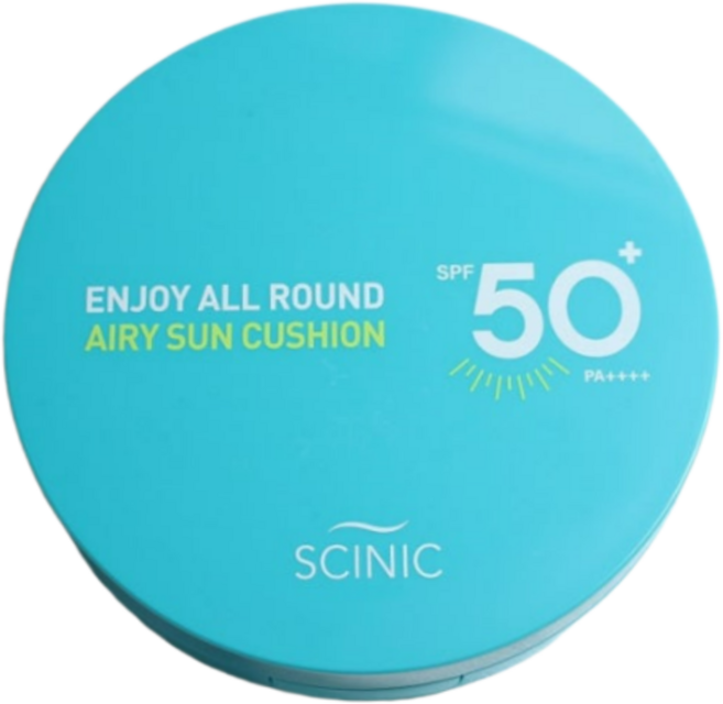 싸이닉 엔조이 올라운드 에어리 선쿠션 EX SPF50+ PA++++, 25g, 1개