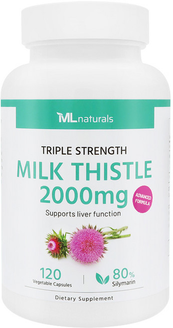 마이라이프 내추럴스 밀크씨슬 2000mg, 1개, 120정