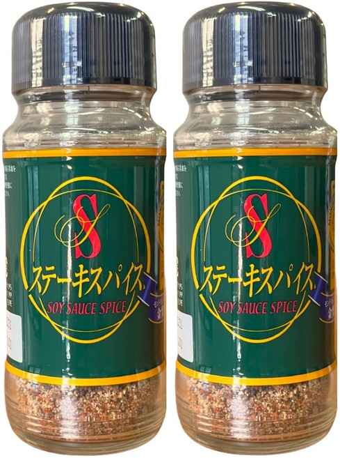 BBQ 미야지마 간장 스테이크 향신료 스파이스 아웃도어 캠핑 불고기 100g 2개