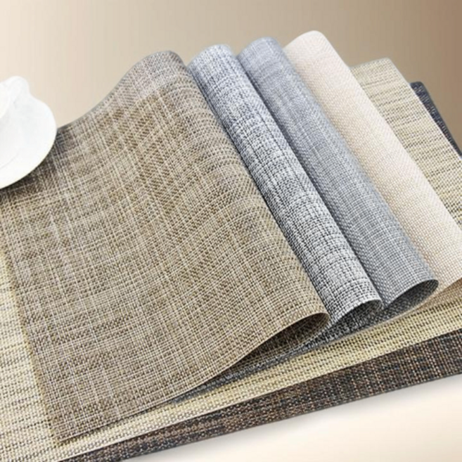 라온텐 테이블 식탁 매트 4P, Ivory, 45x30cm, 1개