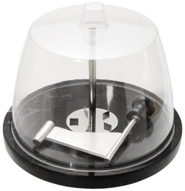 치즈 컬러 초콜릿 슈레더 치즈 휠 및 초콜릿 치즈 슬라이서 치즈 커터용 손잡이가 있는 다기능