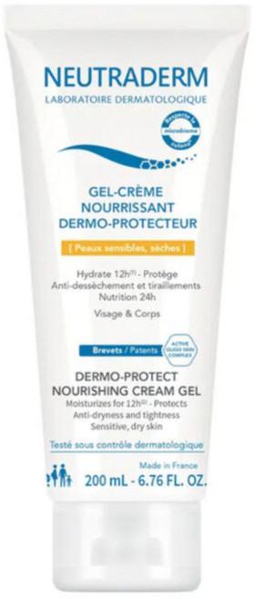 Neutraderm 뉴트라덤 더모 프로텍트 너리싱 크림 젤 200ml, 1개