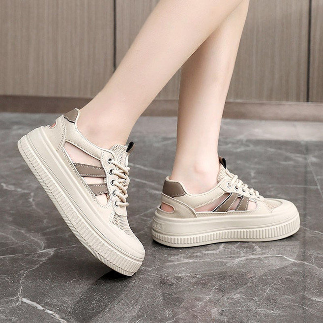 Modern Fashion 여성 심플한 여름 신발 발편한 운동화 샌들 X122