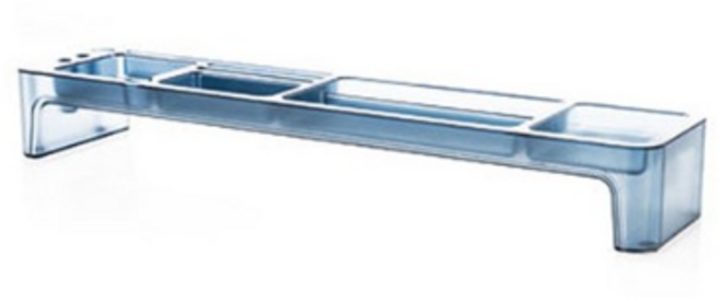 시스맥스 탑데스크 오거나이져, 투명블루, 1개